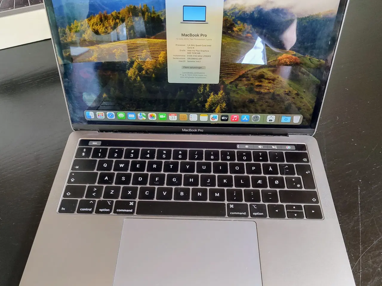 Billede 2 - MacBook Pro 13" 2019 touchbar.