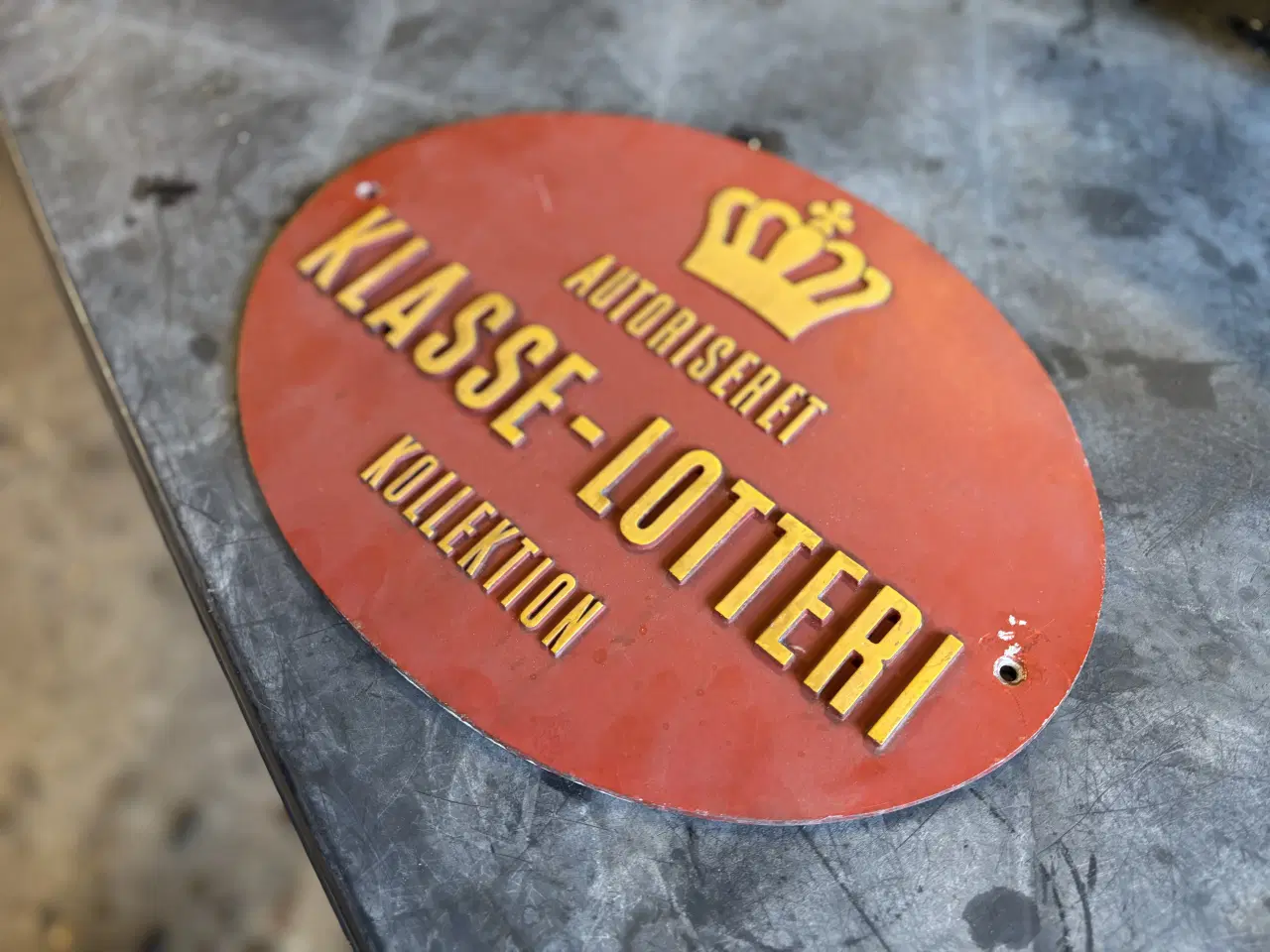 Billede 7 - Retro skilt - Klasselotteri fra butik