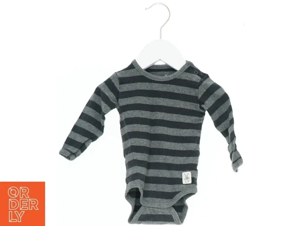 Billede 1 - Stribet bodystocking med lange ærmer fra Small Rags (str. 62)