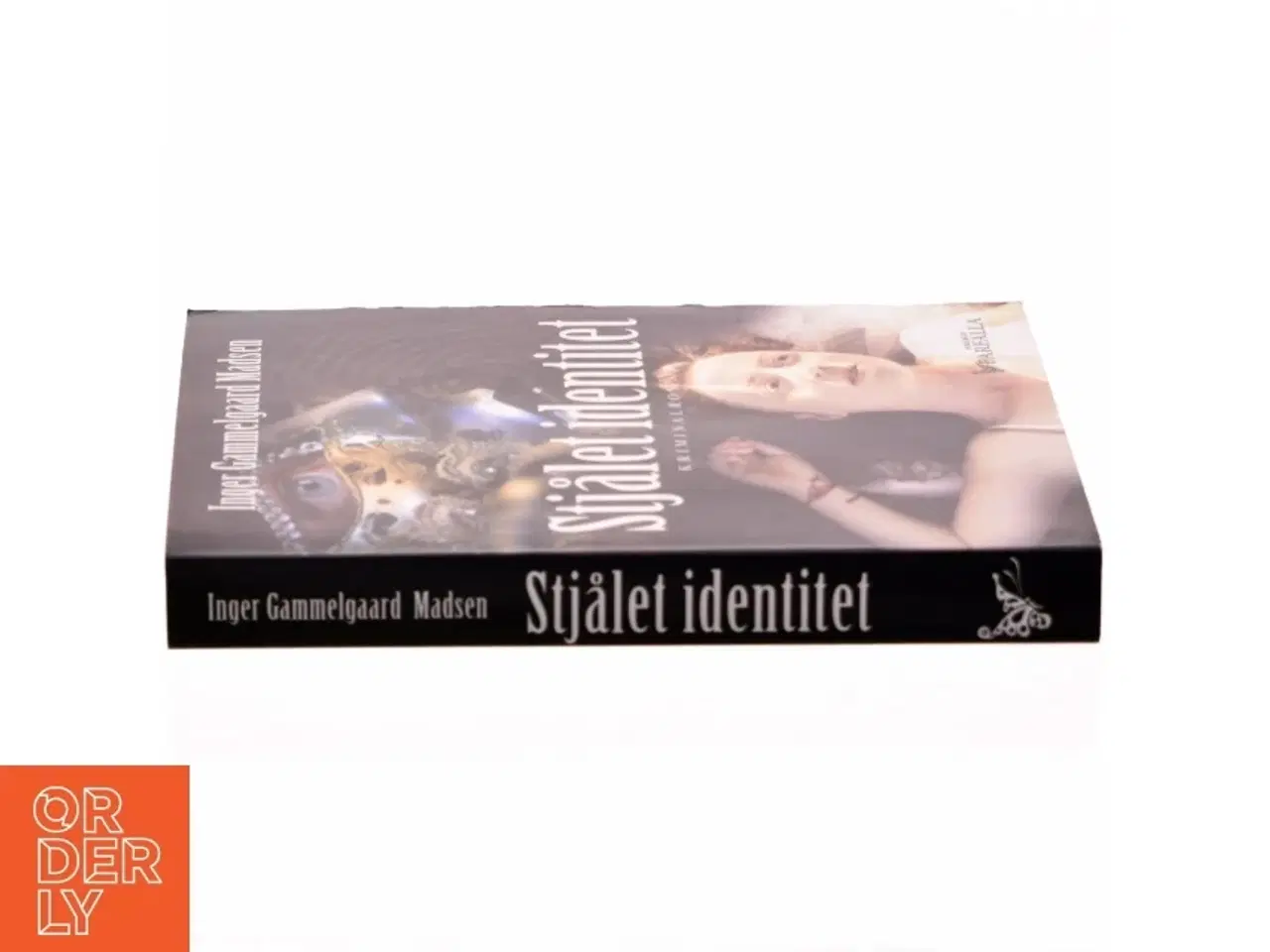 Billede 2 - Stjålet identitet : kriminalroman af Inger Gammelgaard Madsen (Bog)