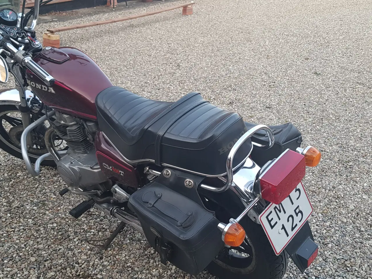 Billede 4 - Honda CM400T, god begynder cykle, billig i drift