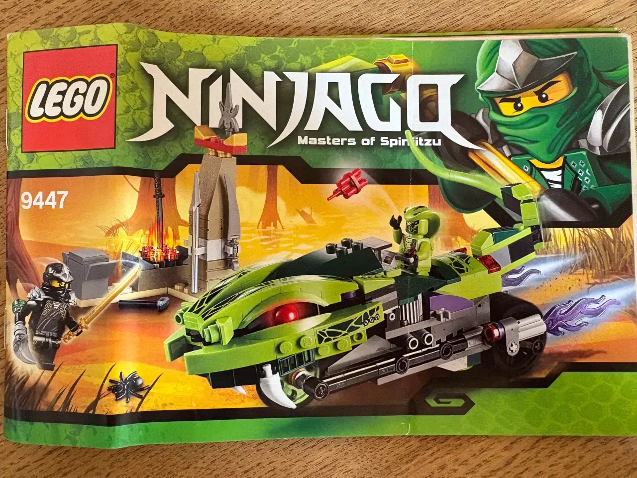 Billede 5 - LEGO Ninjago – Lasha’s Bite Cycle (9447) – Udgået