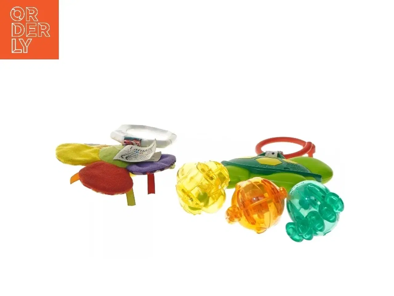 Billede 3 - Lamaze blomst og Infantino skildpadde babylegetøj (str. 23 og 18 cm)