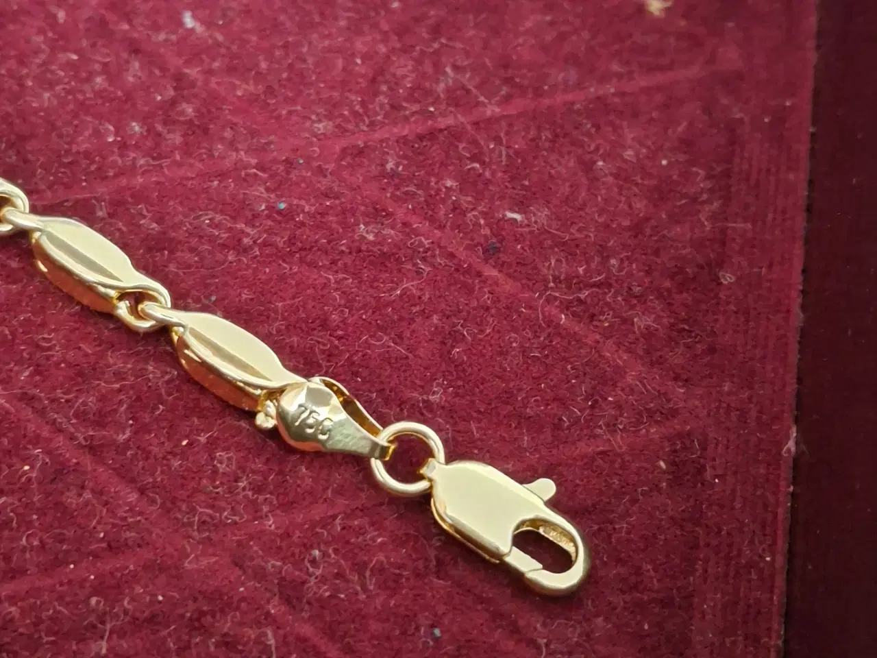 Billede 2 - Armbånd 18k stemplet 750 19 cm. 6g