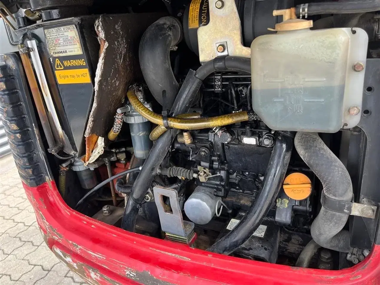 Billede 14 - Takeuchi TB 016 Halv automatisk fæste med kipbar planerskovl