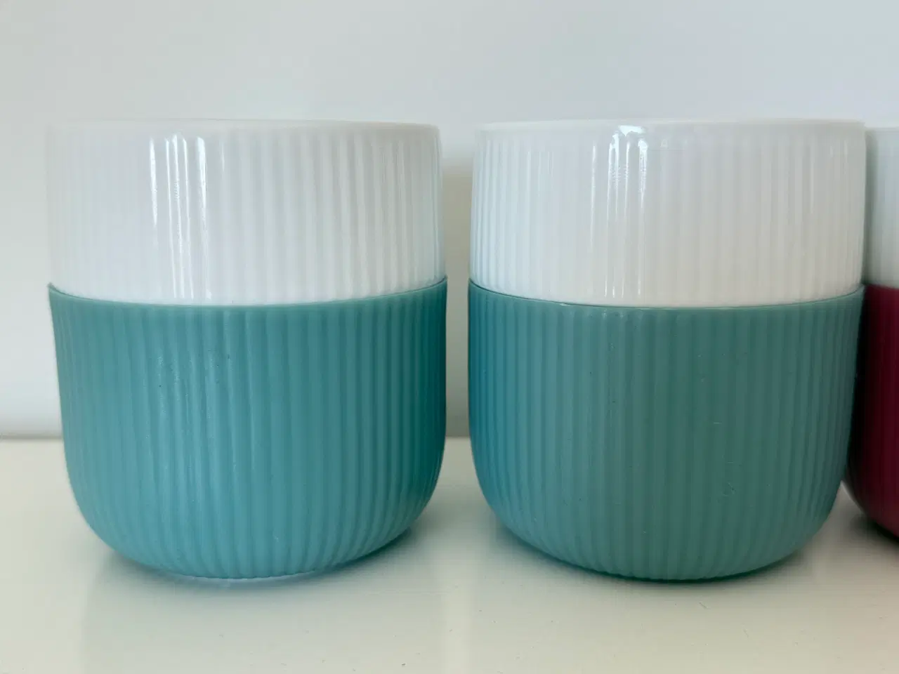 Billede 2 - Fem Royal Copenhagen Contrast krus.