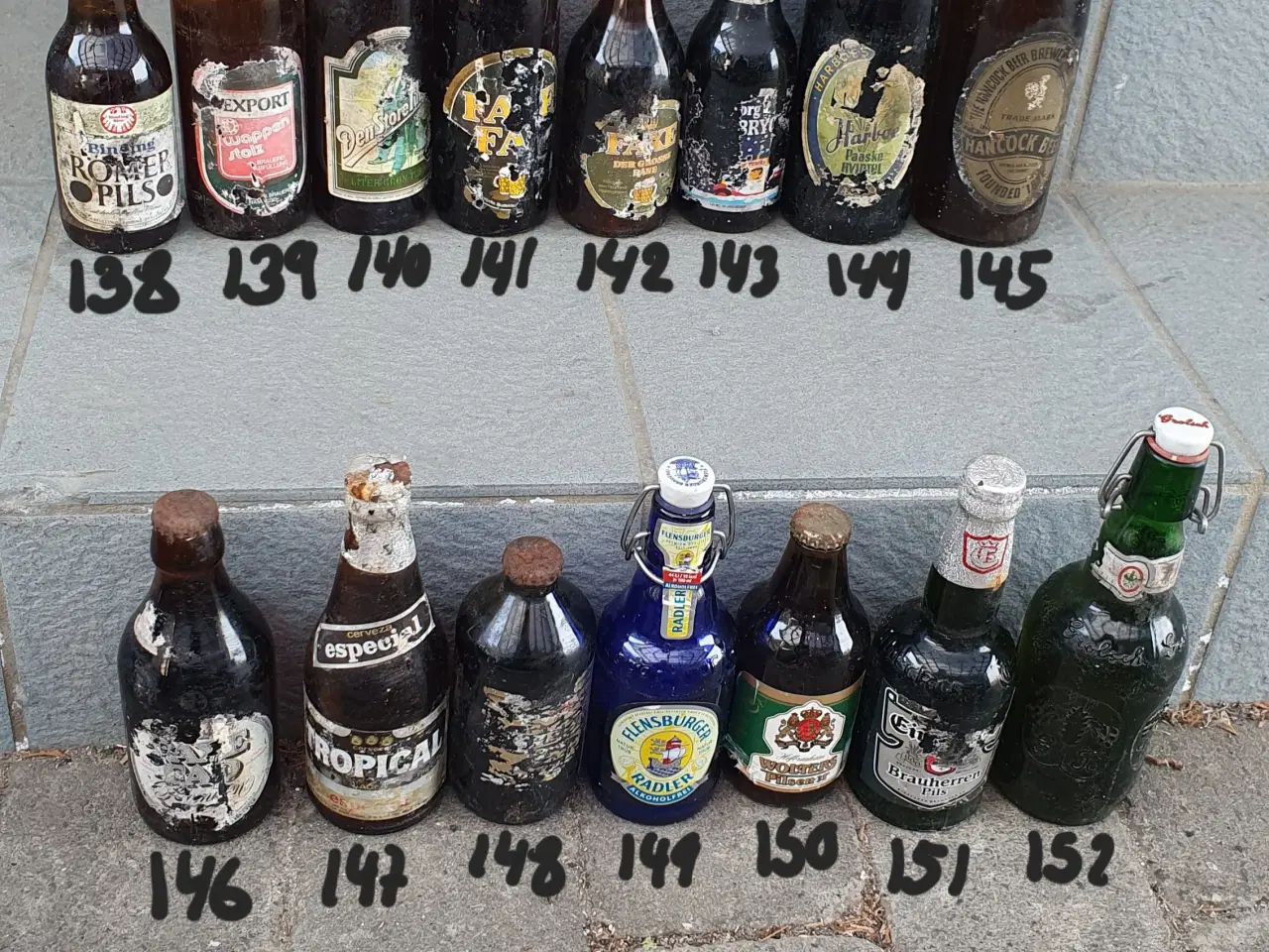 Billede 15 - Vintage, ældre øl flasker og dåser