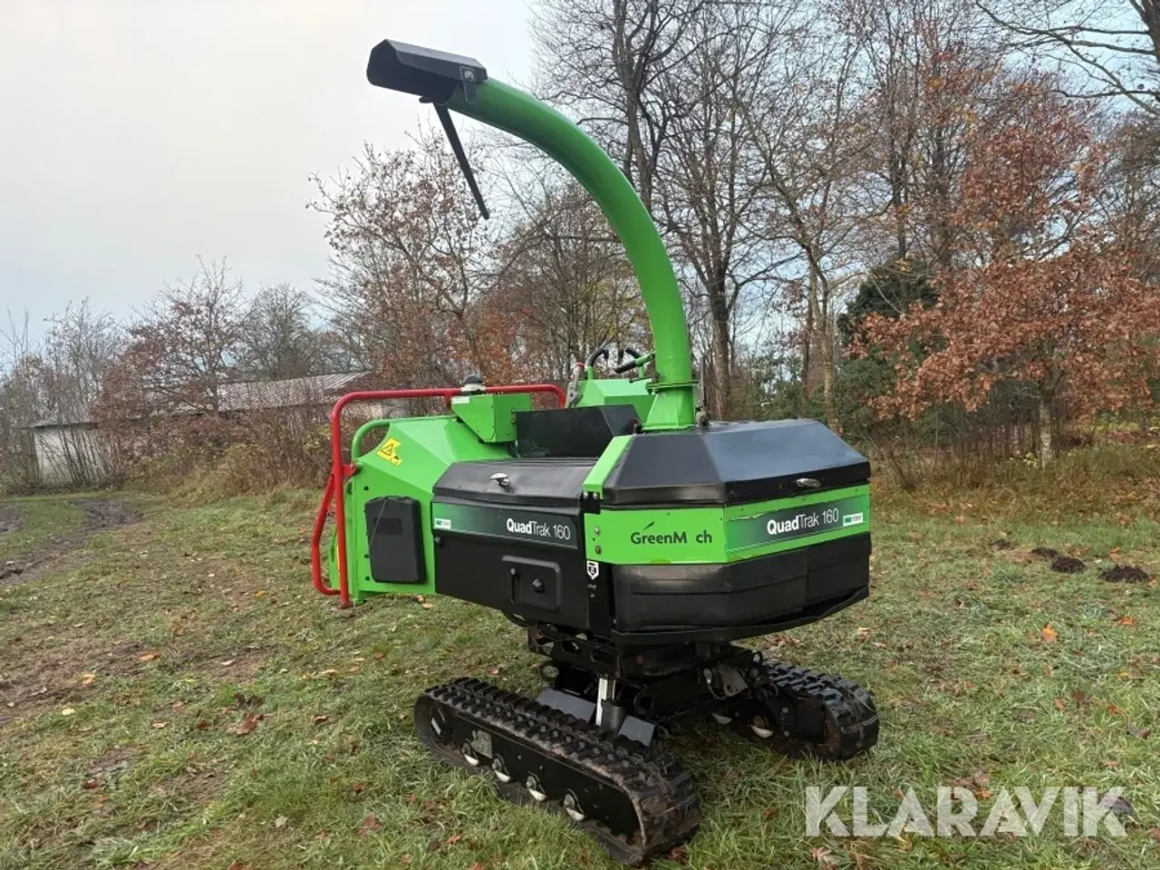 Billede 7 - Flishugger Greenmech Quadtrack 160 QT160MT35 på bælter