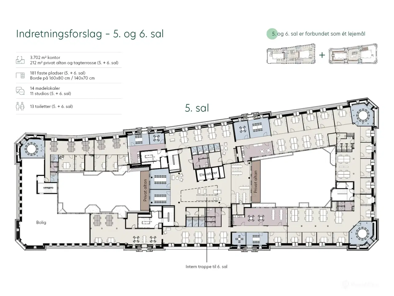 Billede 18 - Kontorer i Helmerhus - et restaureret historisk ikon i hjertet af København