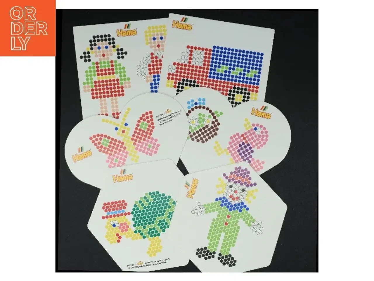 Billede 1 - Hama perleplader fra Hama (str. 6 styk)