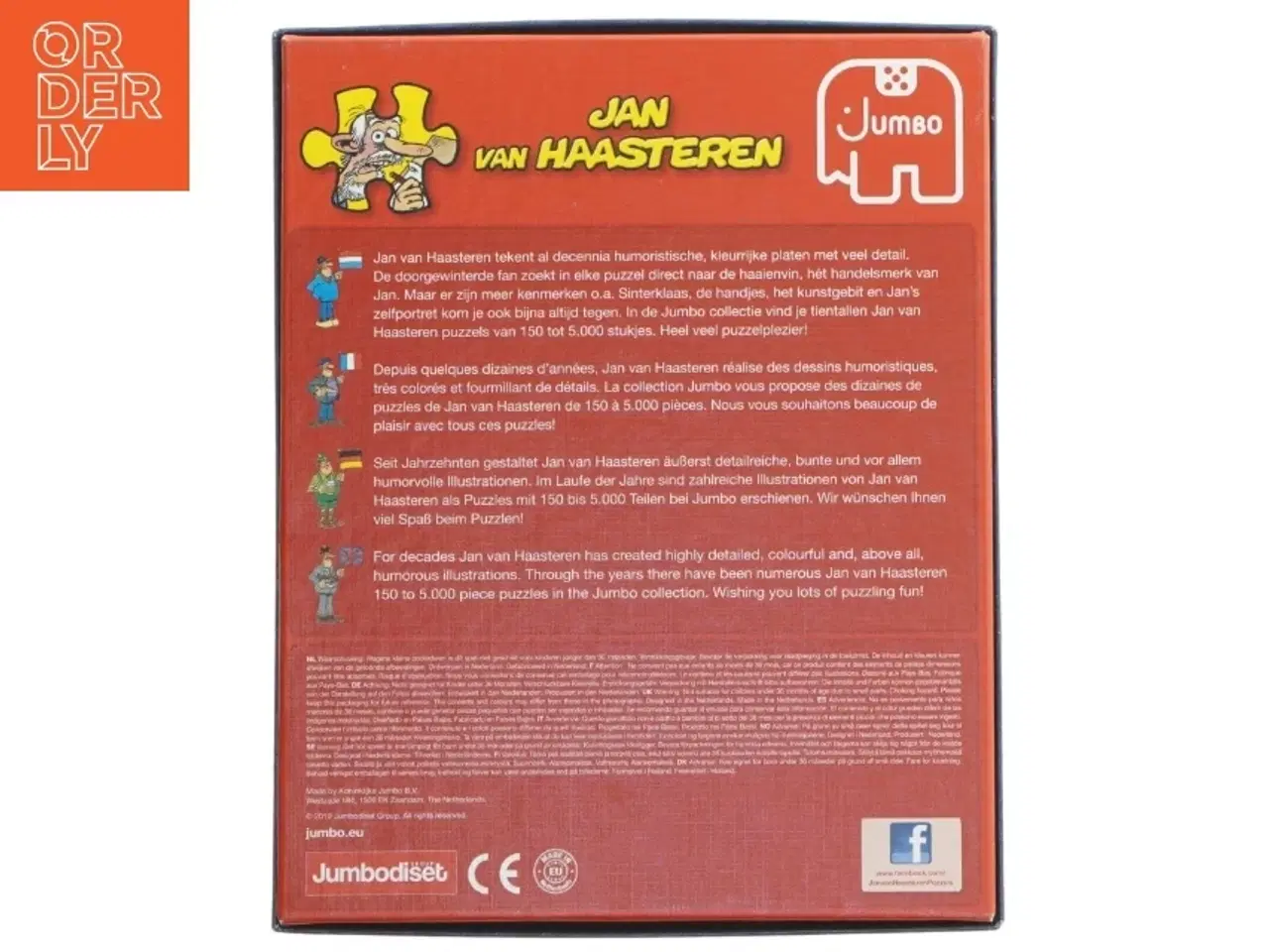 Billede 2 - Jan van Haasteren puslespil 500 brikker fra Jumbo (str. 500 brikker)