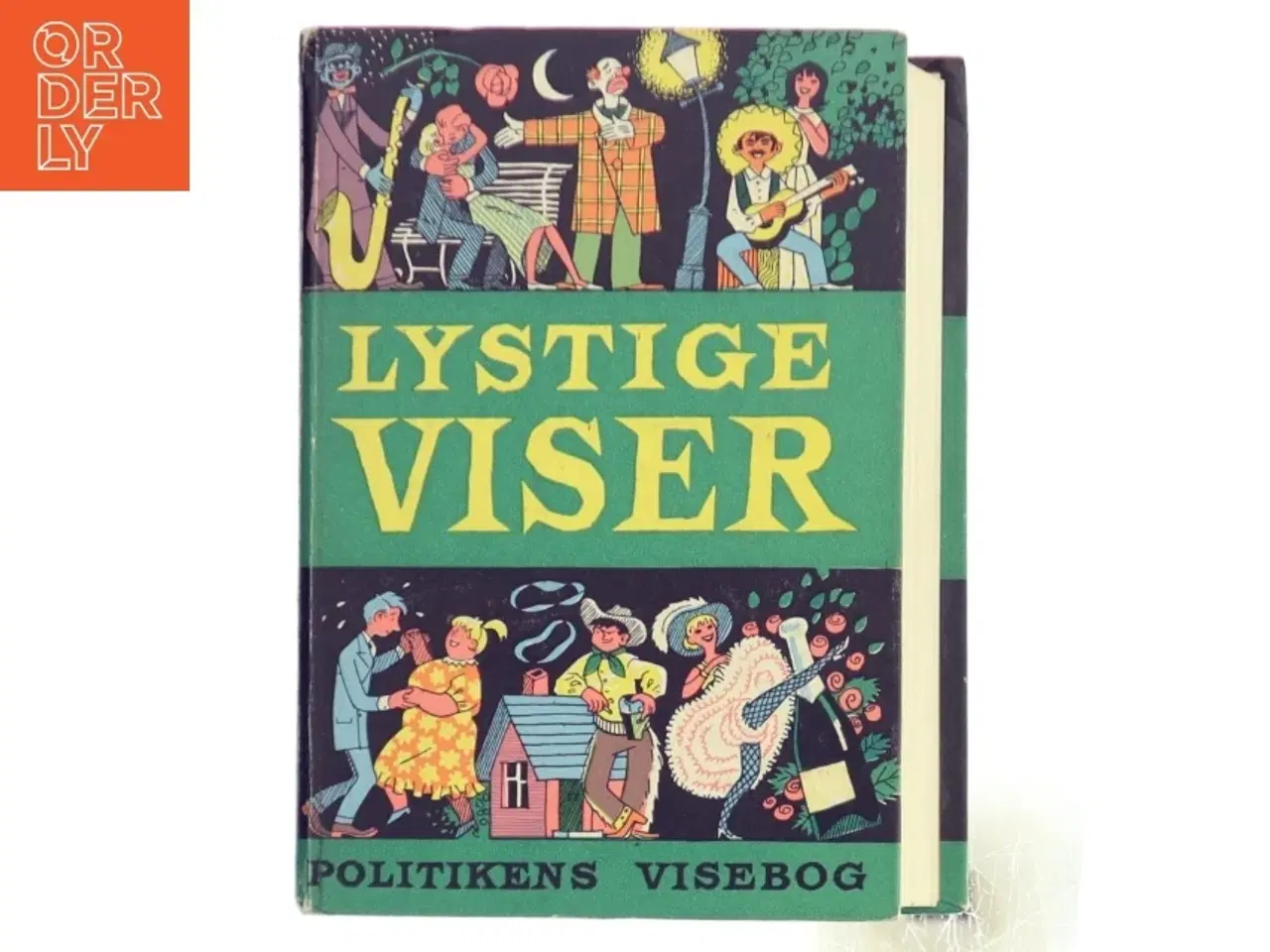 Billede 1 - Lystige viser (Bog)
