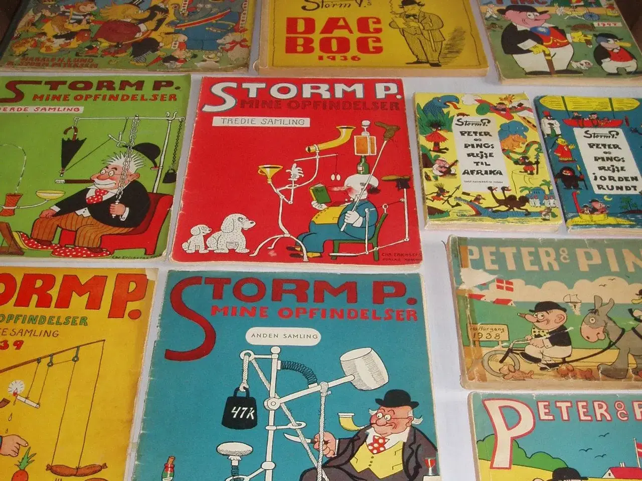Billede 1 - Storm P. Bøger