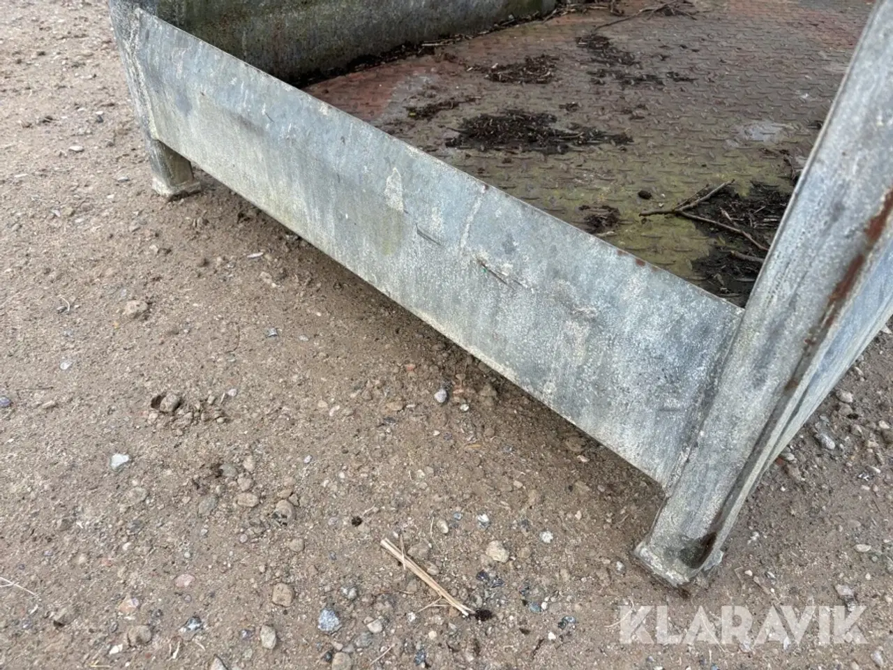 Billede 9 - Galvaniseret mandskabskurv Lehaka