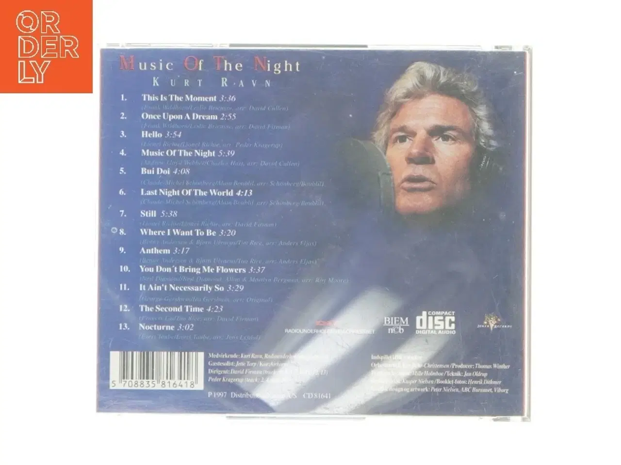 Billede 3 - Kurt Ravn - Music Of The Night CD fra Joker Records