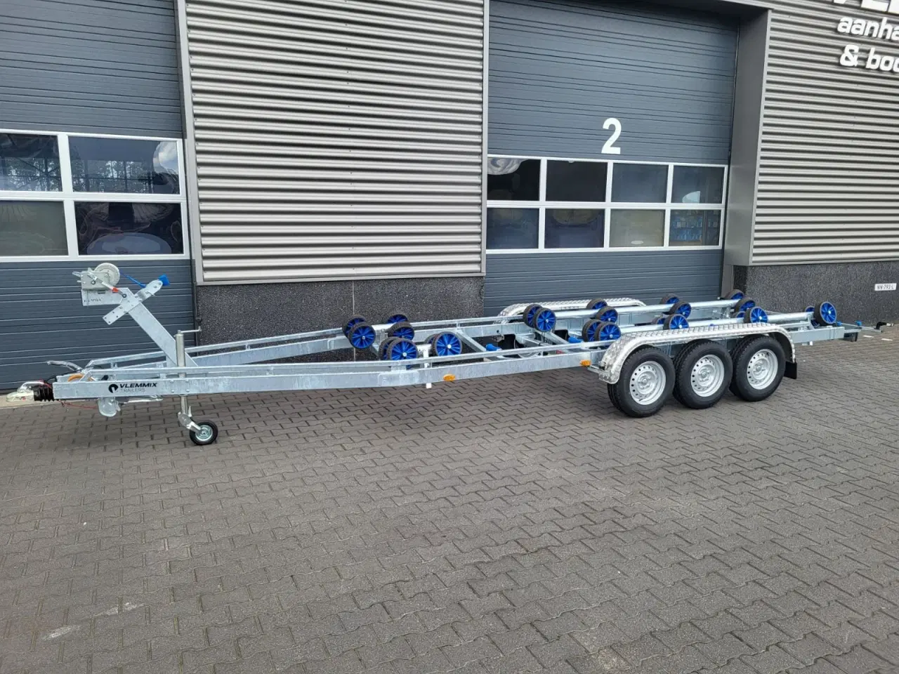 Billede 1 - Vlemmix Bådtrailer 780x220 3500 TR3 Flex-Roll