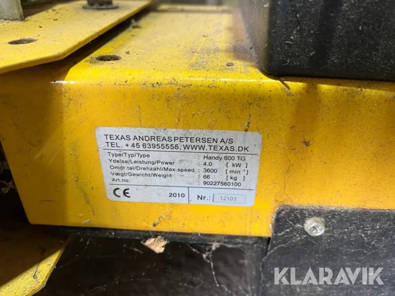 Billede 5 - Fejemaskine Handy Sweep 600 TG