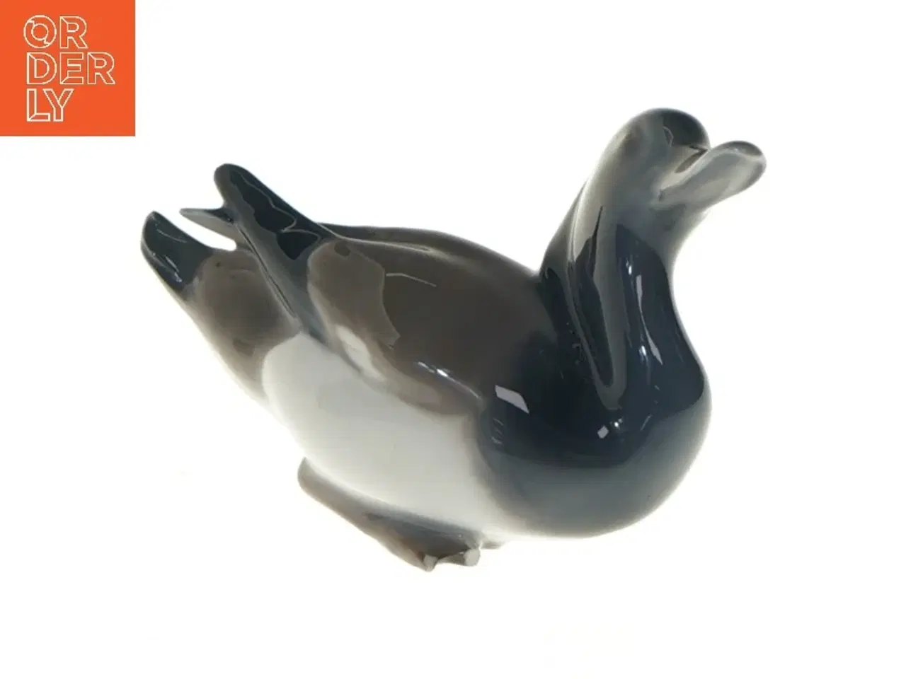 Billede 1 - Porcelænsfigur af and fra B&G (str. 11 cm)