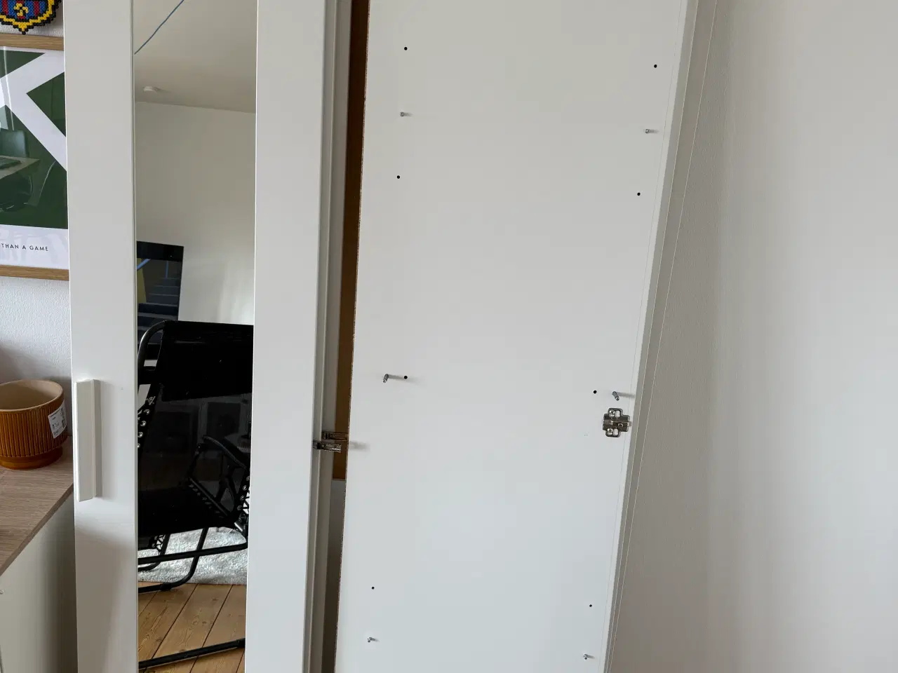 Billede 2 - Brimnes garderobeskab fra IKEA 