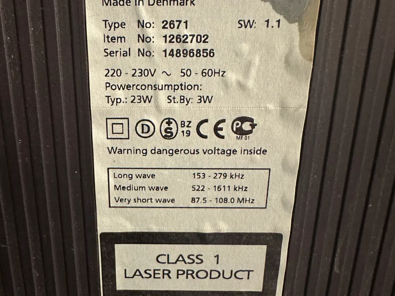 Billede 2 - Beosound 3000