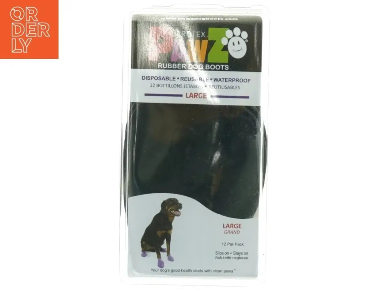 Billede 2 - Gummistøvler til hund (str. 19 x 10 cm)