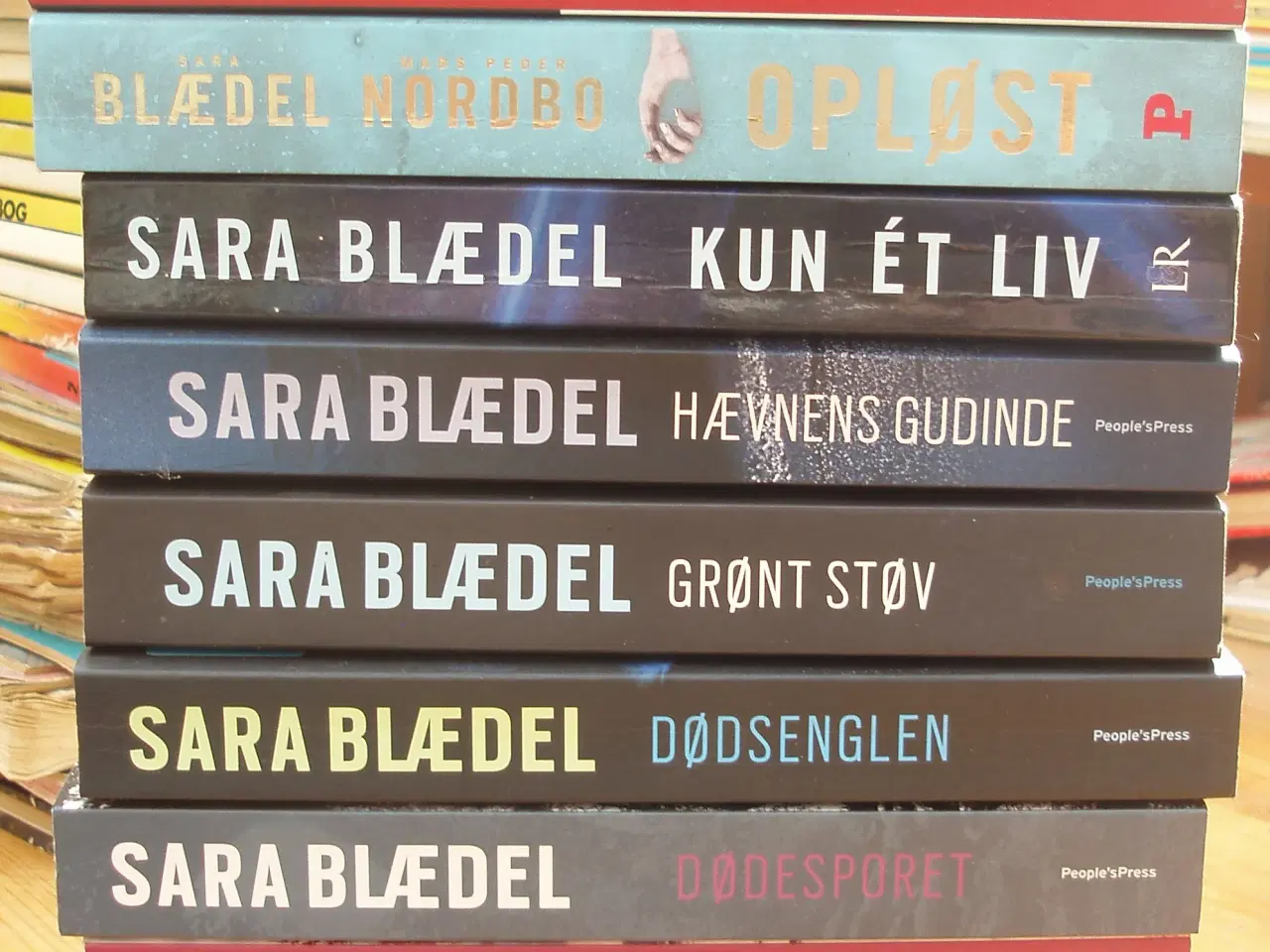 Billede 1 - Sara Blædel paperback bøger i flot stand