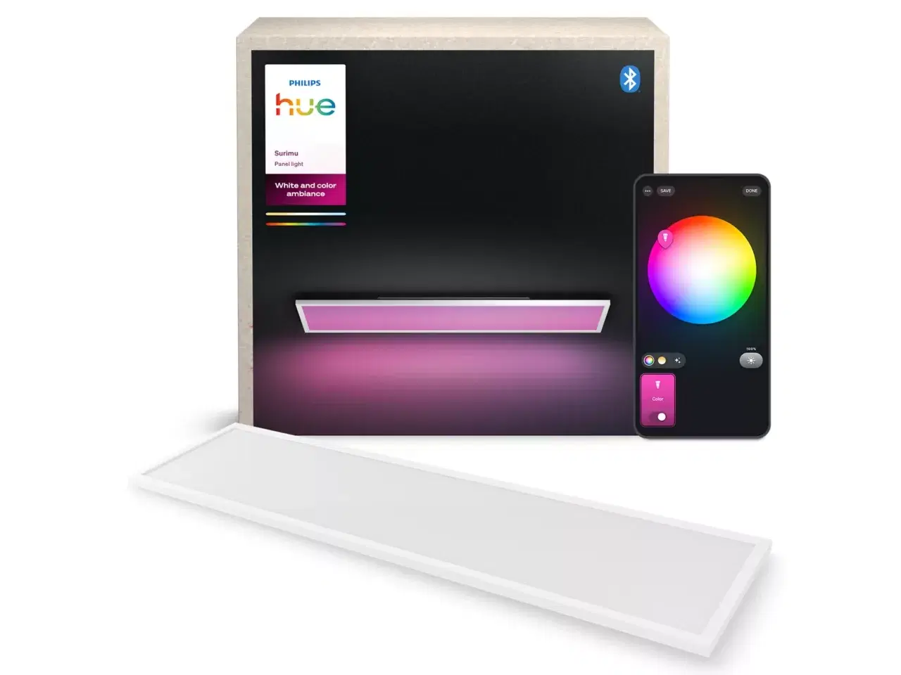 Billede 1 - Philips Hue WCA Surimu Panel Rectangular 120 x 30 