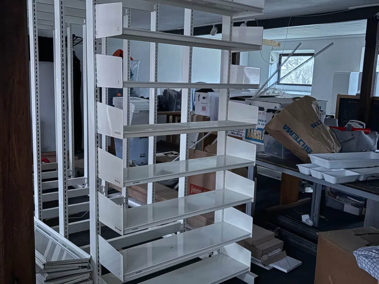 Billede 1 - Professionelle stål arkivreoler (8 stk.)