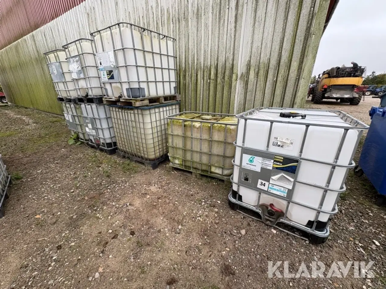 Billede 1 - Palletank 7styk 1000liter 1styk 600L
