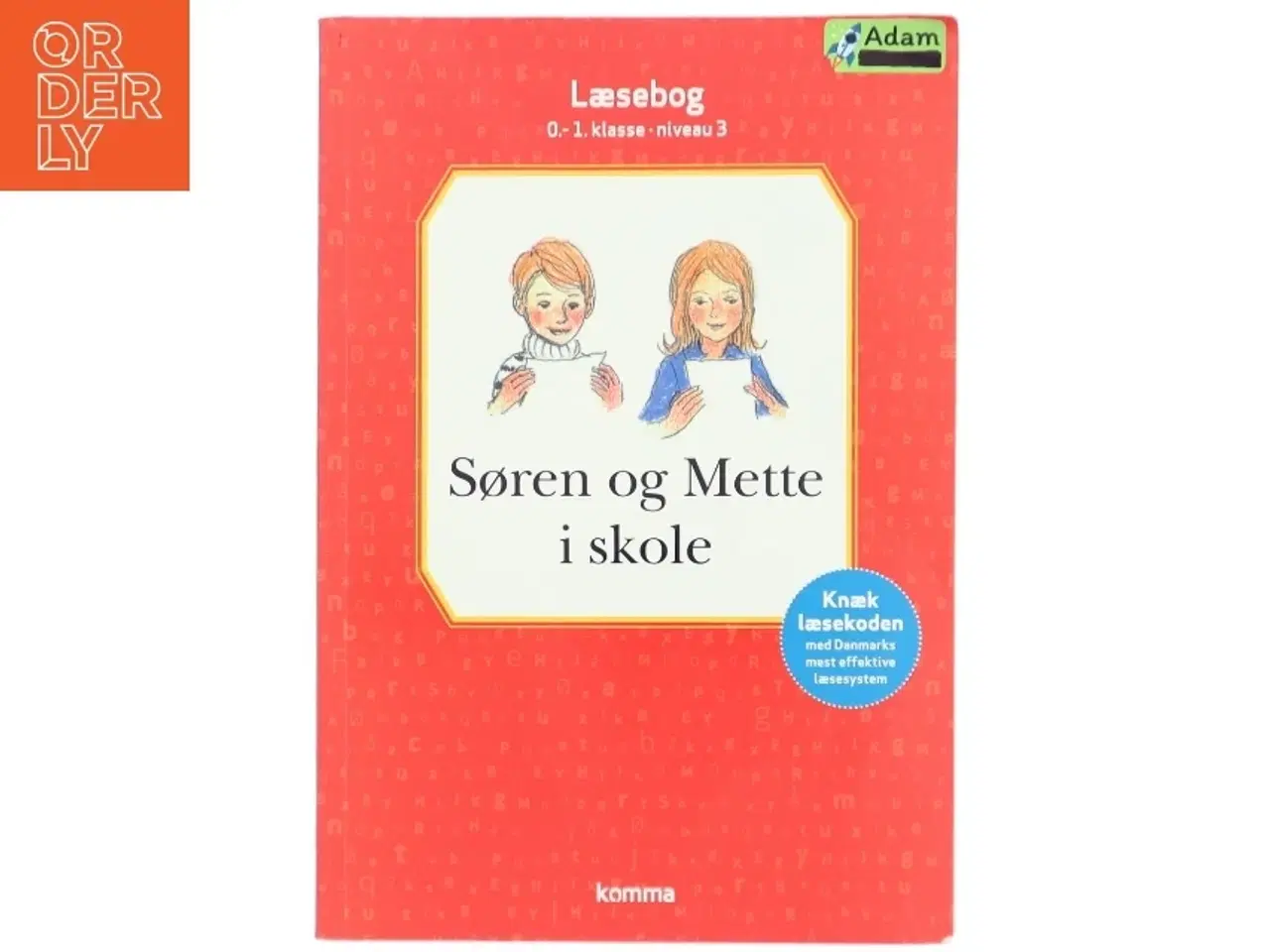 Billede 1 - Søren og Mette i skole af Knud Hermansen (Bog)