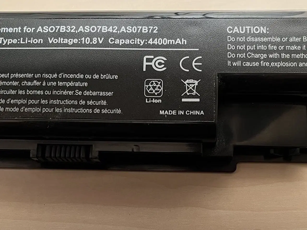 Billede 1 - Acer batteri