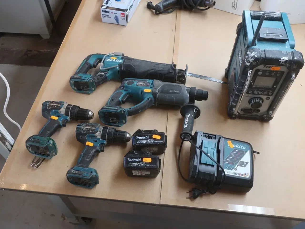 Billede 1 - 5 stk. elværktøj MAKITA