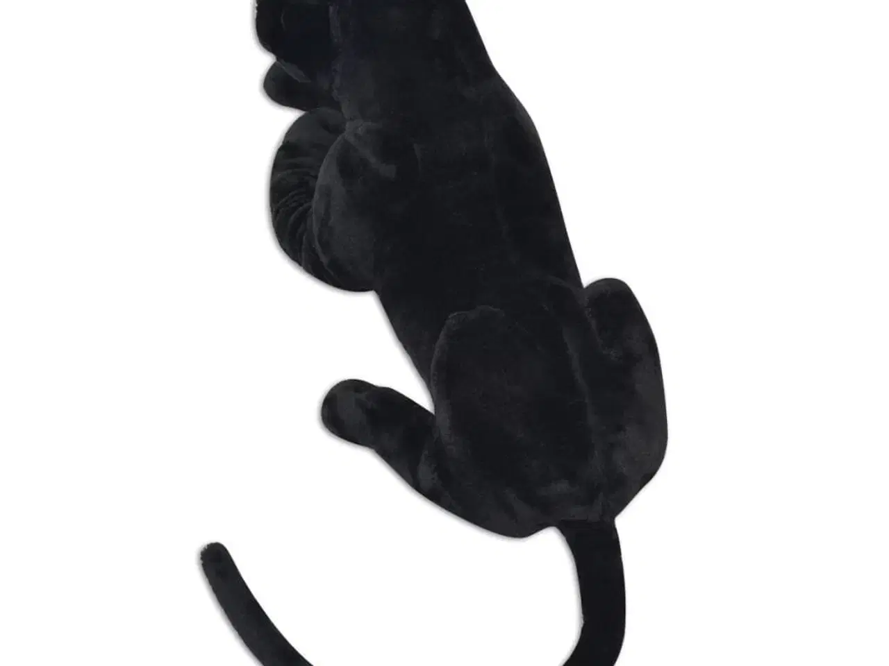 Billede 3 - Tøjdyr panter XXL plysstof sort