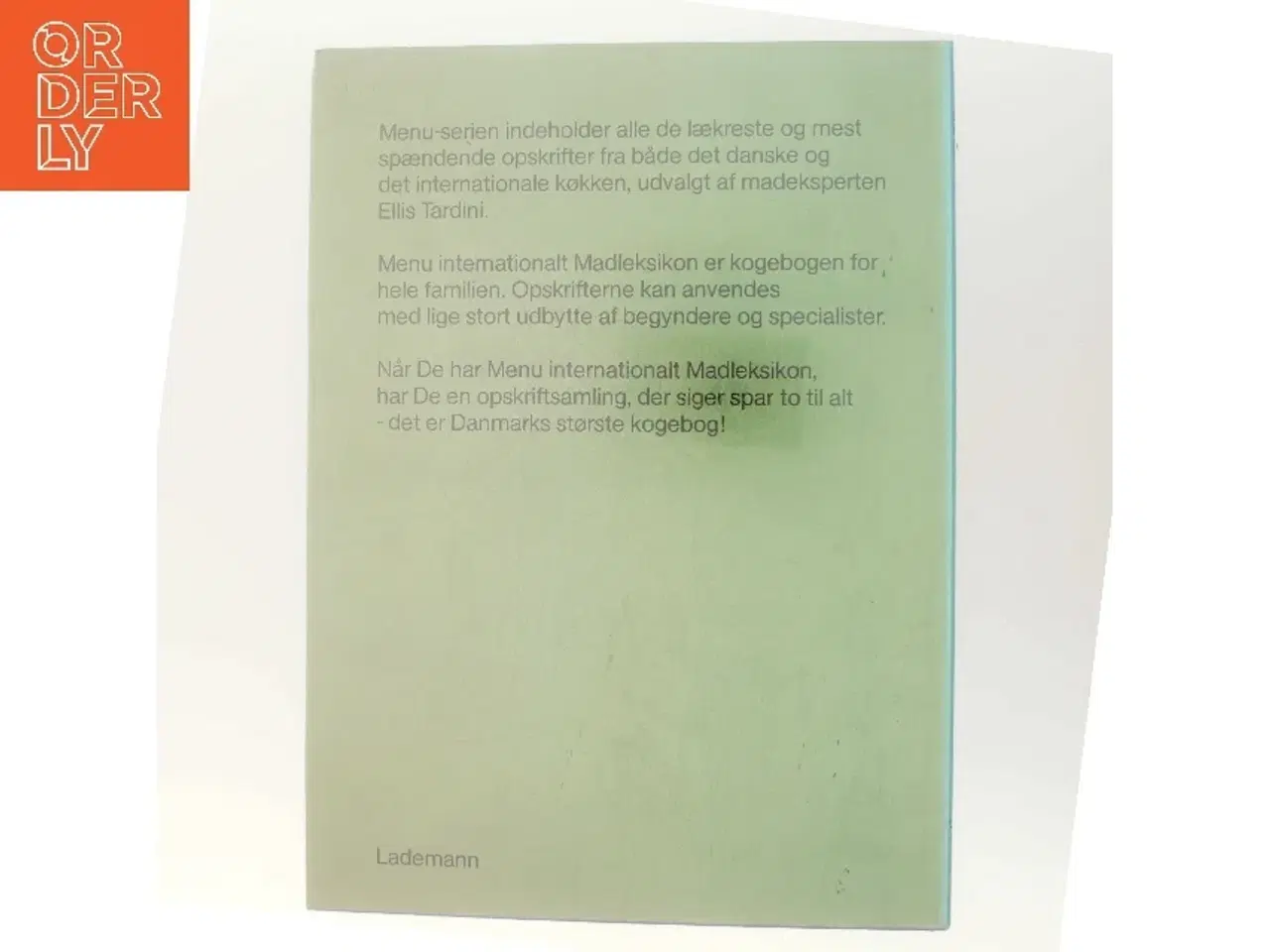 Billede 3 - Menu - Internationalt Madleksikon af Ellis Tardini (Bog)