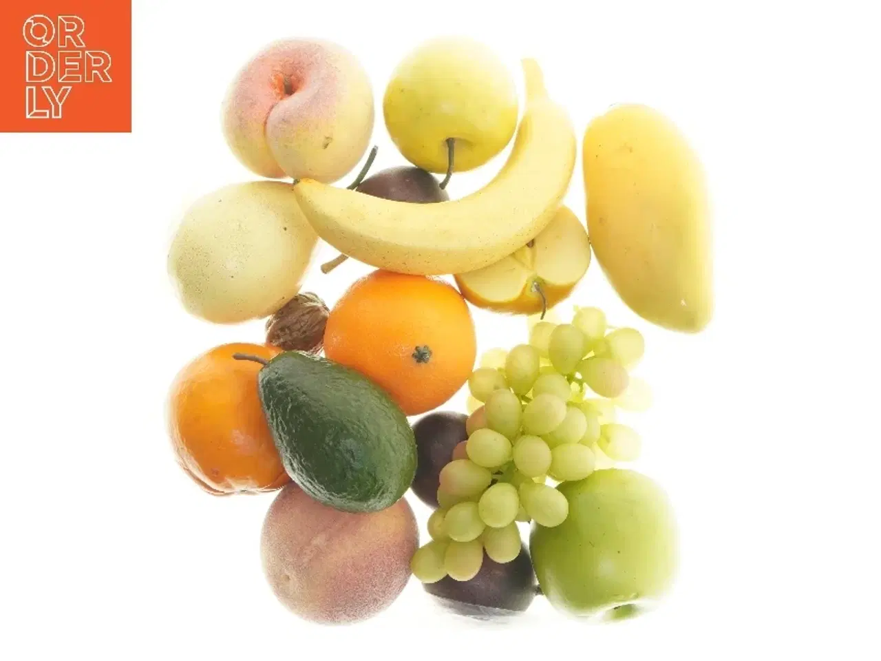 Billede 1 - Dekorativ frugt i plast (str. 3-12 cm)