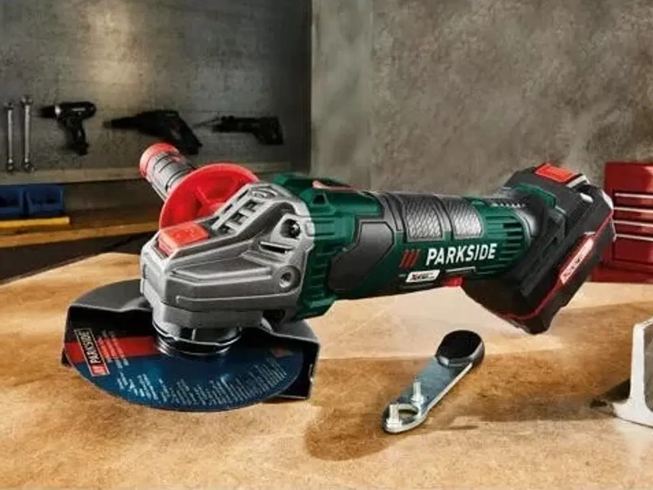 Billede 5 - Akku vinkelsliber Flex PWSA 20-Li D4 inkl. batteri