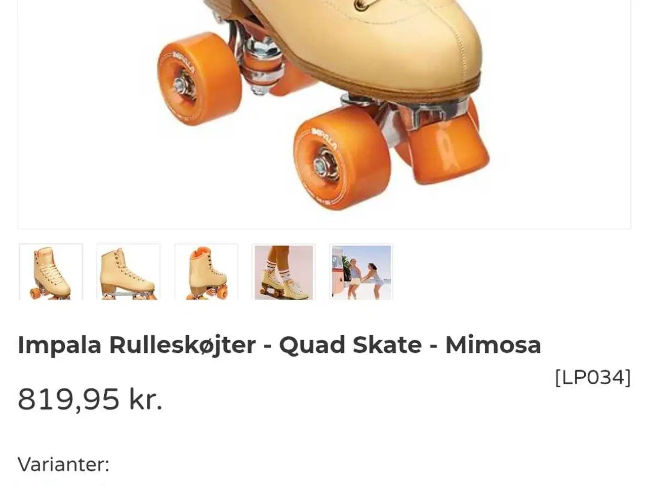 Billede 8 - Impala rulleskøjter str 34