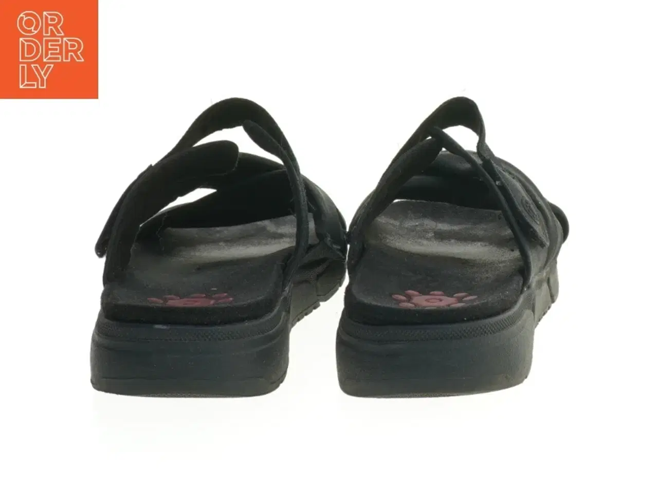 Billede 2 - Sorte dame sandal (str. 40 cm)