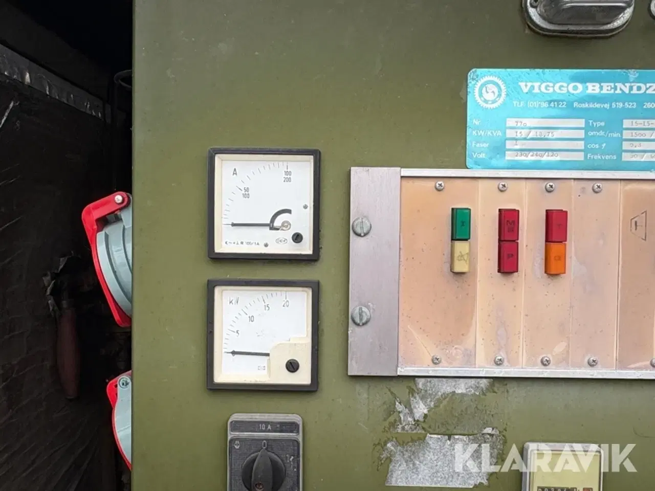 Billede 8 - Generator Viggo Bendz 15-15-3912