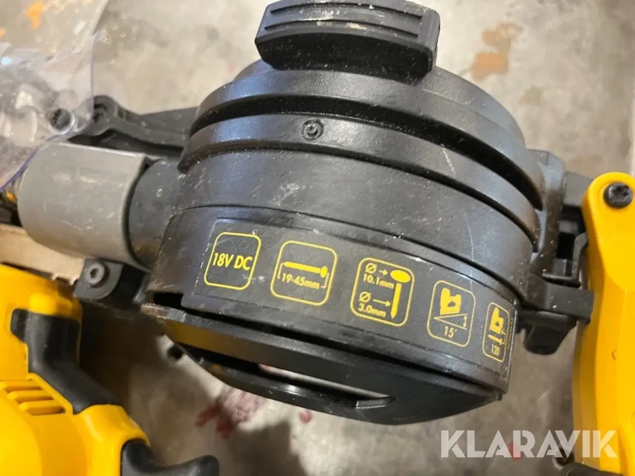 Billede 4 - Papsøn pistol Dewalt DCN45RN