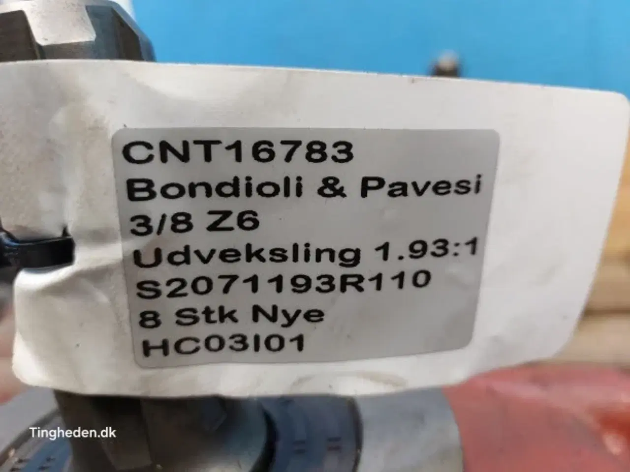 Billede 15 - Bondioli & Pavesi Gearkasse S2071193R110  (8 Stk)