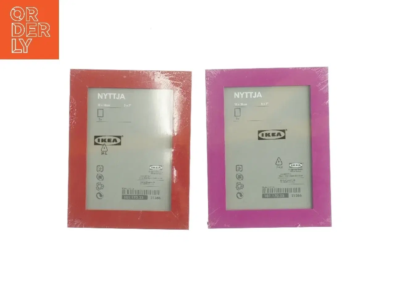 Billede 2 - NYTTJA fotorammer fra IKEA (str. 22 x 17 cm)