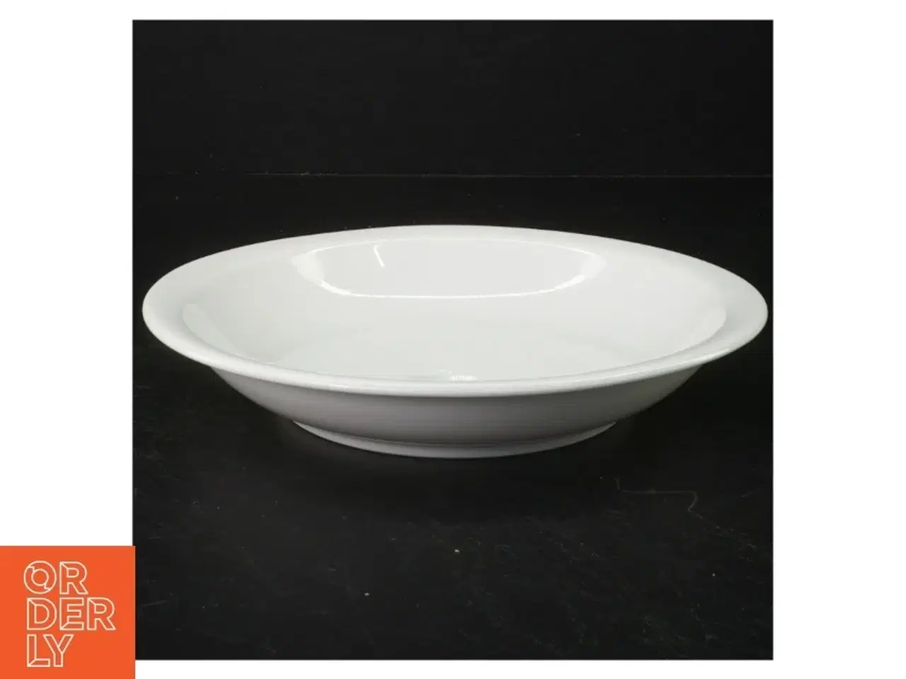Billede 3 - 6 pastatallerkener/dybe tallerkener, hvidt porcelæn(str. 20 cm)