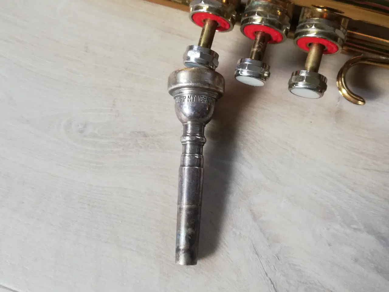 Billede 5 - Gammel Engelsk messing trompet