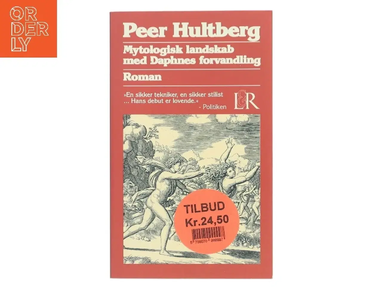 Billede 1 - Mytologisk landskab med Daphnes forvandling af Peer Hultberg (Bog)