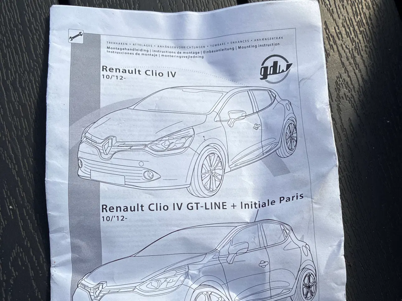 Billede 1 - Træk til Renult clio 