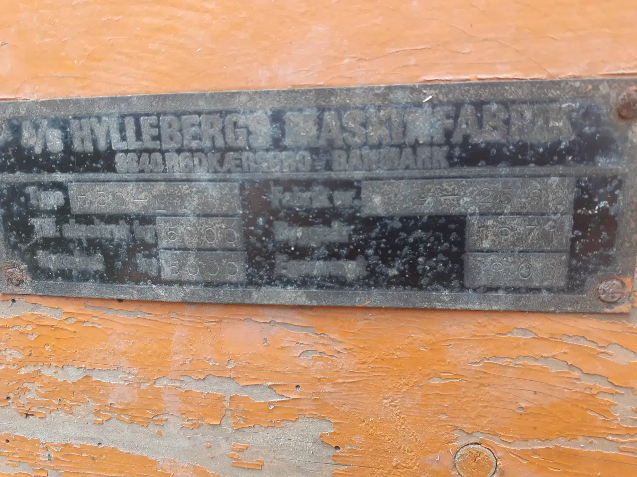 Billede 4 - Hylleberg vogn 5t årgang 1971
