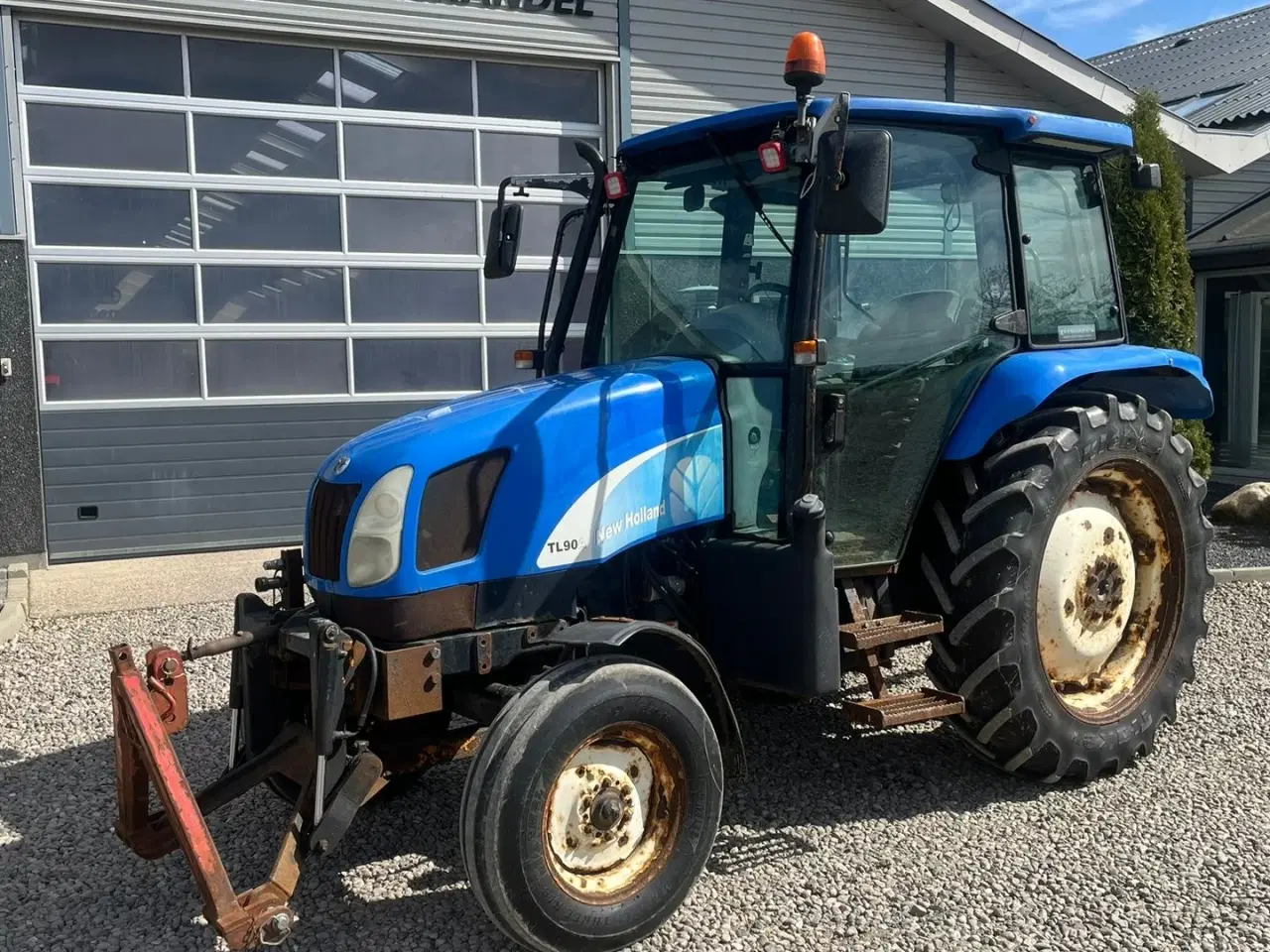 Billede 2 - New Holland TL90A Med frontlift