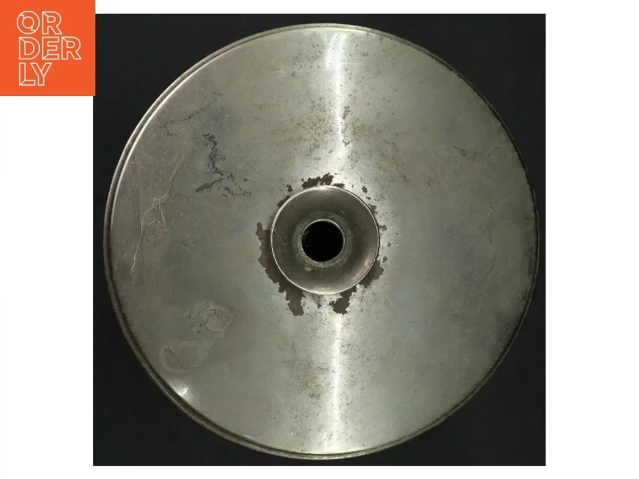 Billede 2 - Vatholder fra klinik. Vintage, metal  (str. H. 25 cm. ø. 16 cm)