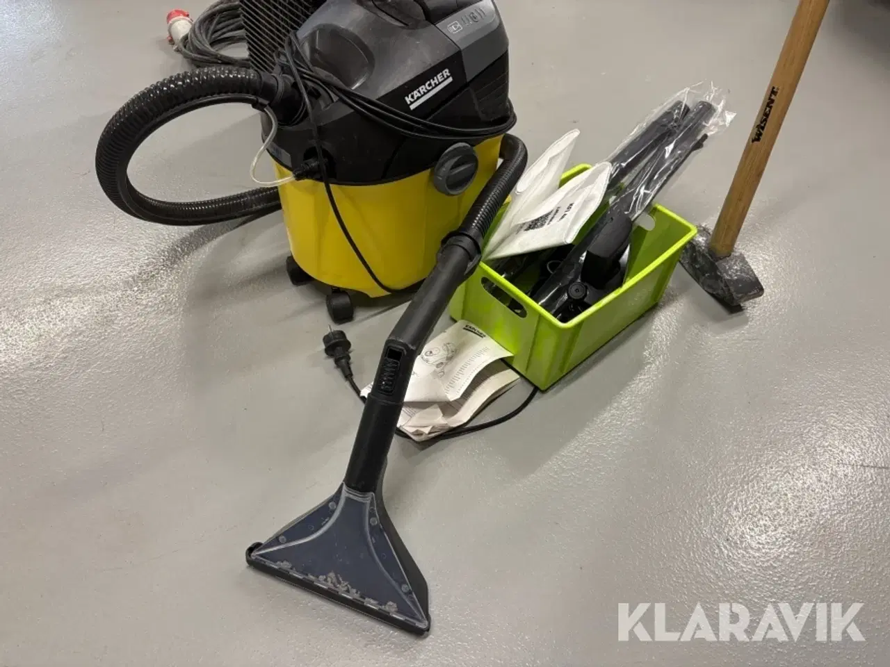 Billede 3 - Varmeblæser vådstøvsuger og diverse Kärcher SE 5.100 samlet lot